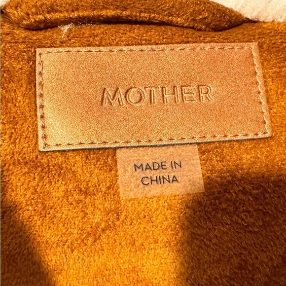 MOTHER The Drawstring Drifter Sherpa Lined Jacket Size XL - Picture 11 of 12